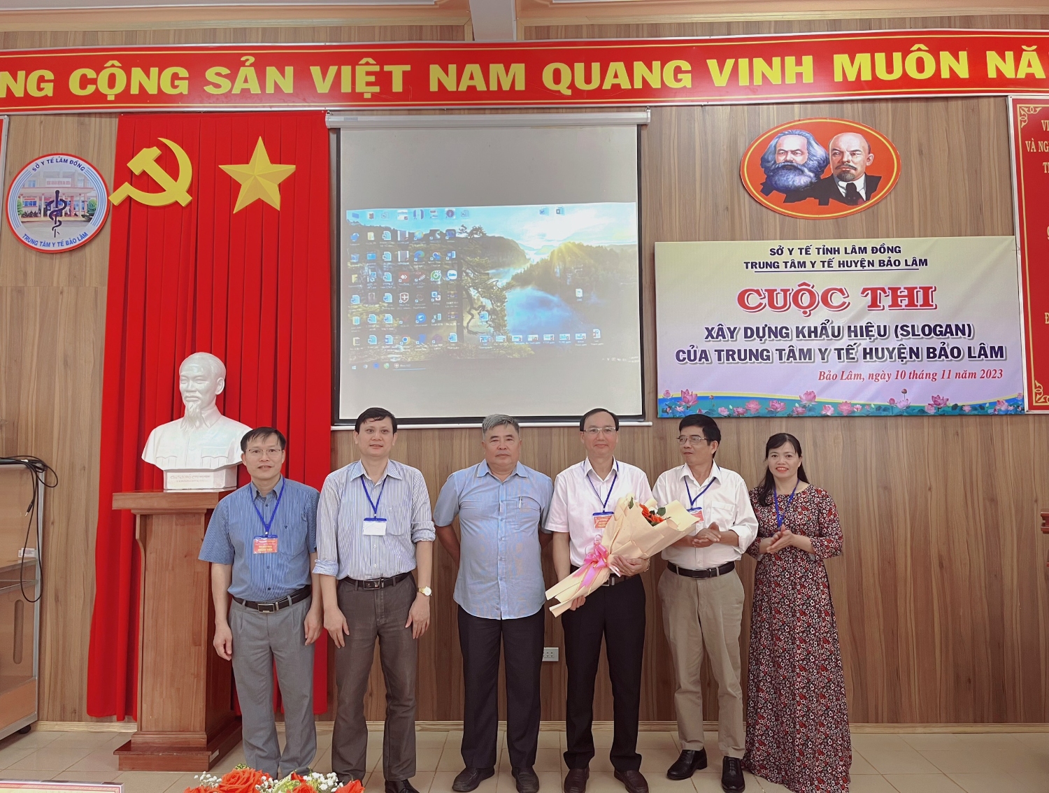 Kết quả hội thi xây dựng khẩu hiệu (slogan) của Trung tâm y tế huyện Bảo Lâm năm 2023