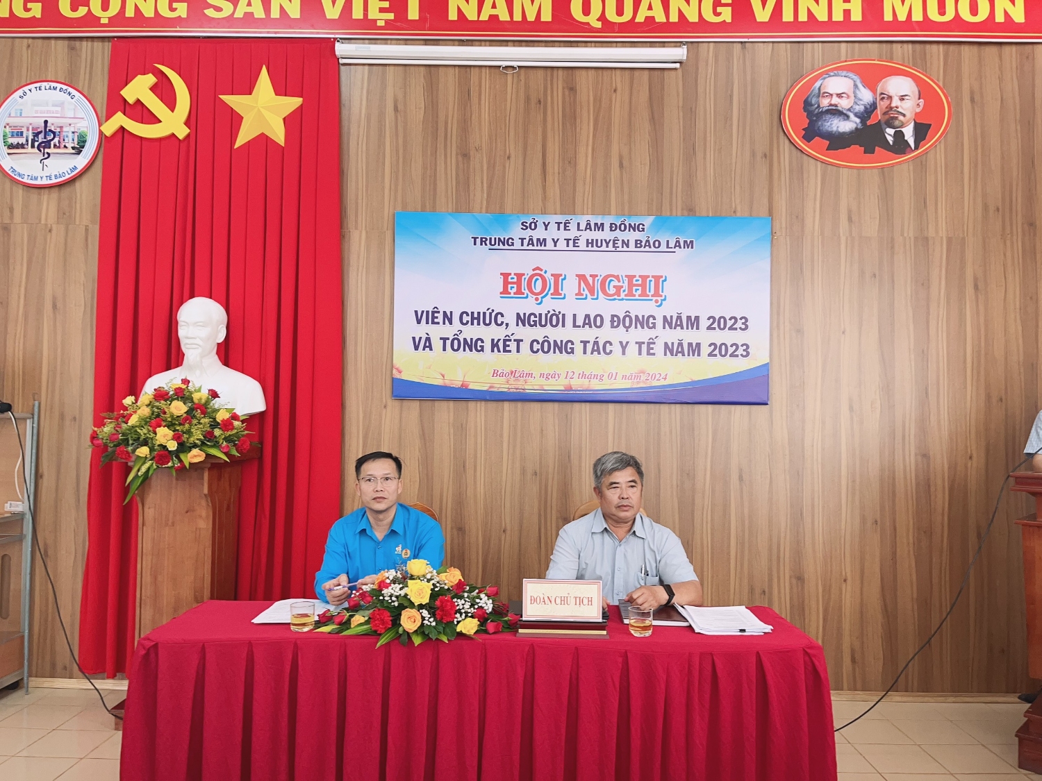 Trung tâm Y tế huyện Bảo Lâm tổ chức Hội nghị viên chức, người lao động và tổng kết công tác y tế năm 2023