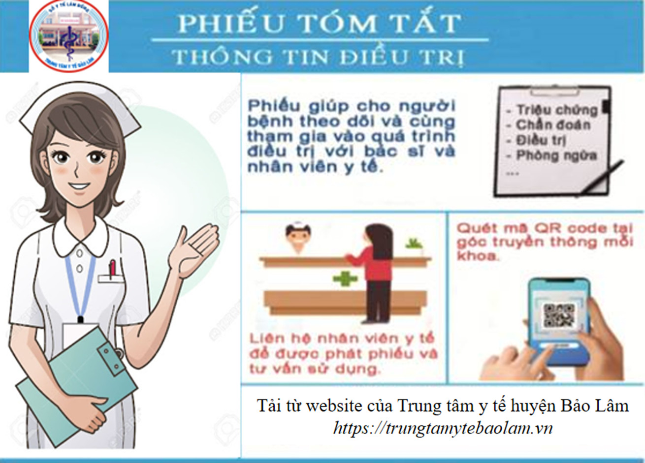 Giới thiệu về phiếu tóm tắt thông tin điều trị